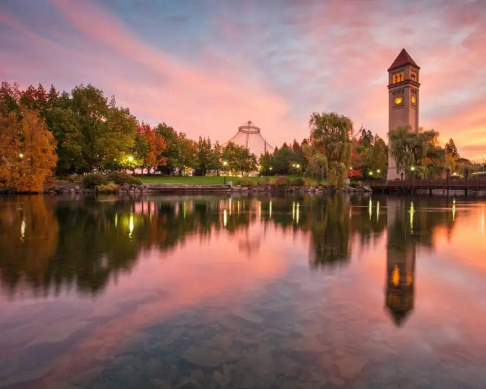 Spokane City Riverfront park