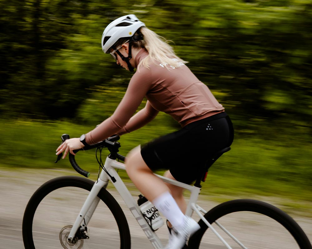 Female cyclist
